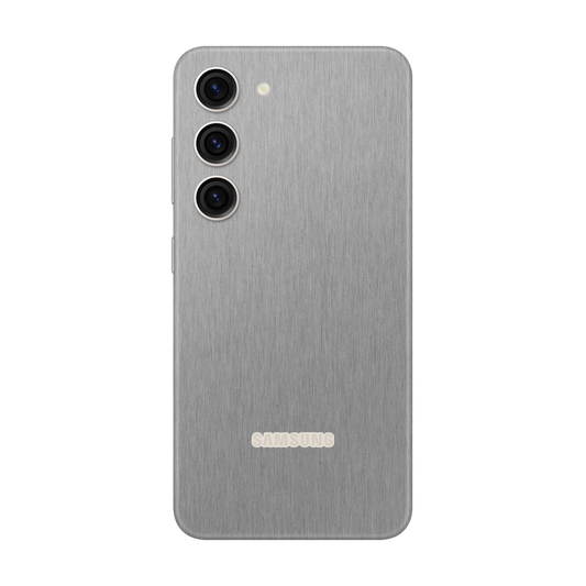 Folie de protectie pentru Samsung Galaxy S23 FE, eSkins Elegans, Skin Metalic Grafit