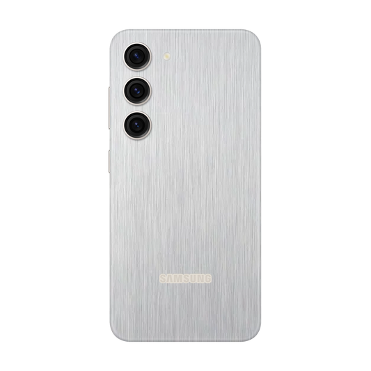 Folie de protectie pentru Samsung Galaxy S23 FE, eSkins Elegans, Skin Metalic Gri