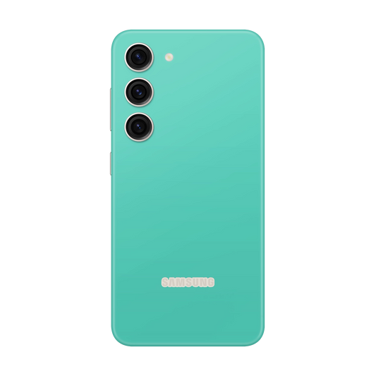 Folie de protectie pentru Samsung Galaxy S23 FE, eSkins Unique, Skin Mat Verde Menta
