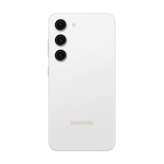 Folie de protectie pentru Samsung Galaxy S23 FE, eSkins Unique, Skin Mat Alb