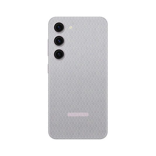 Skin Samsung Galaxy S23, Honeycomb 3D Gray