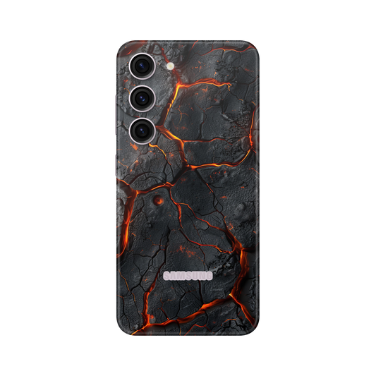 Folie de protectie pentru Samsung Galaxy S23, eSkins Signature, Skin Inferno Crust