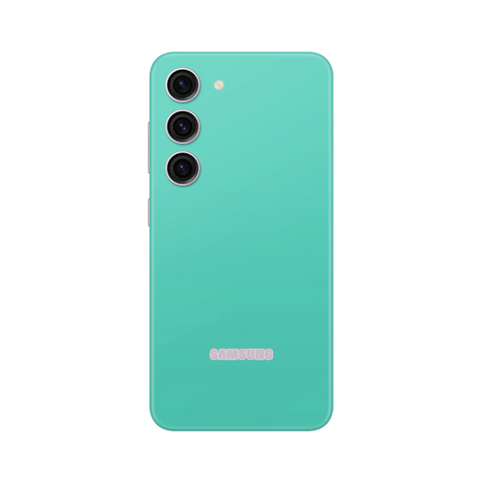 Skin Samsung Galaxy S23, Matt Mint Green