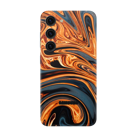 Folie de protectie pentru Samsung Galaxy S23 Plus, eSkins Signature, Skin Amber Blaze