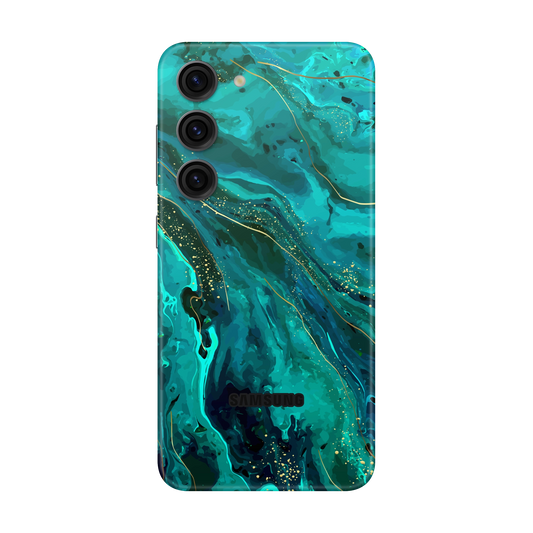 Folie de protectie pentru Samsung Galaxy S23 Plus, eSkins Signature, Skin Celestial Lagoon