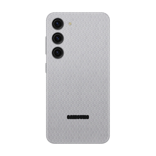 Skin Samsung Galaxy S23 Plus, Honeycomb 3D Gray