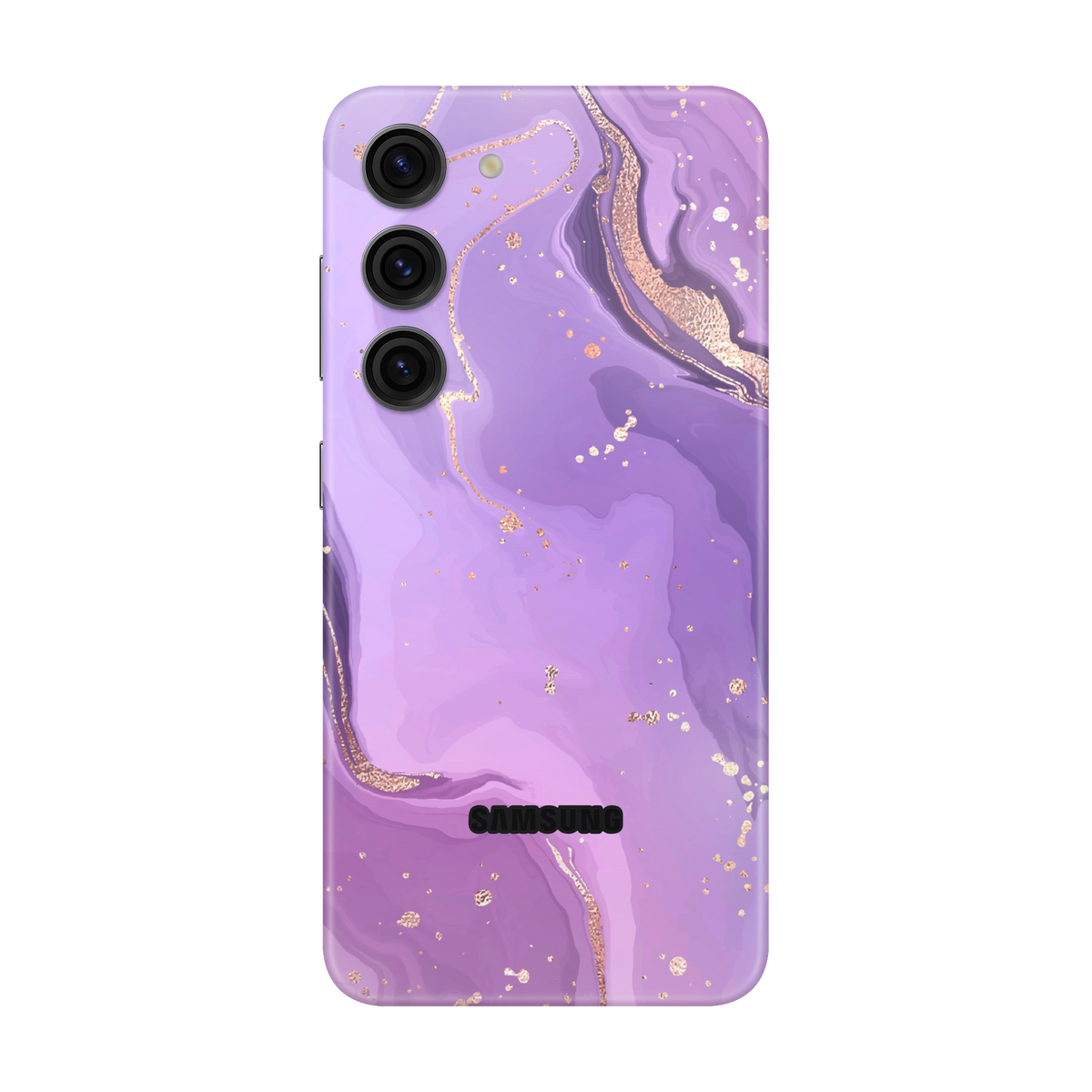 Folie de protectie pentru Samsung Galaxy S23 Plus, eSkins Signature, Skin Lavender Swirl