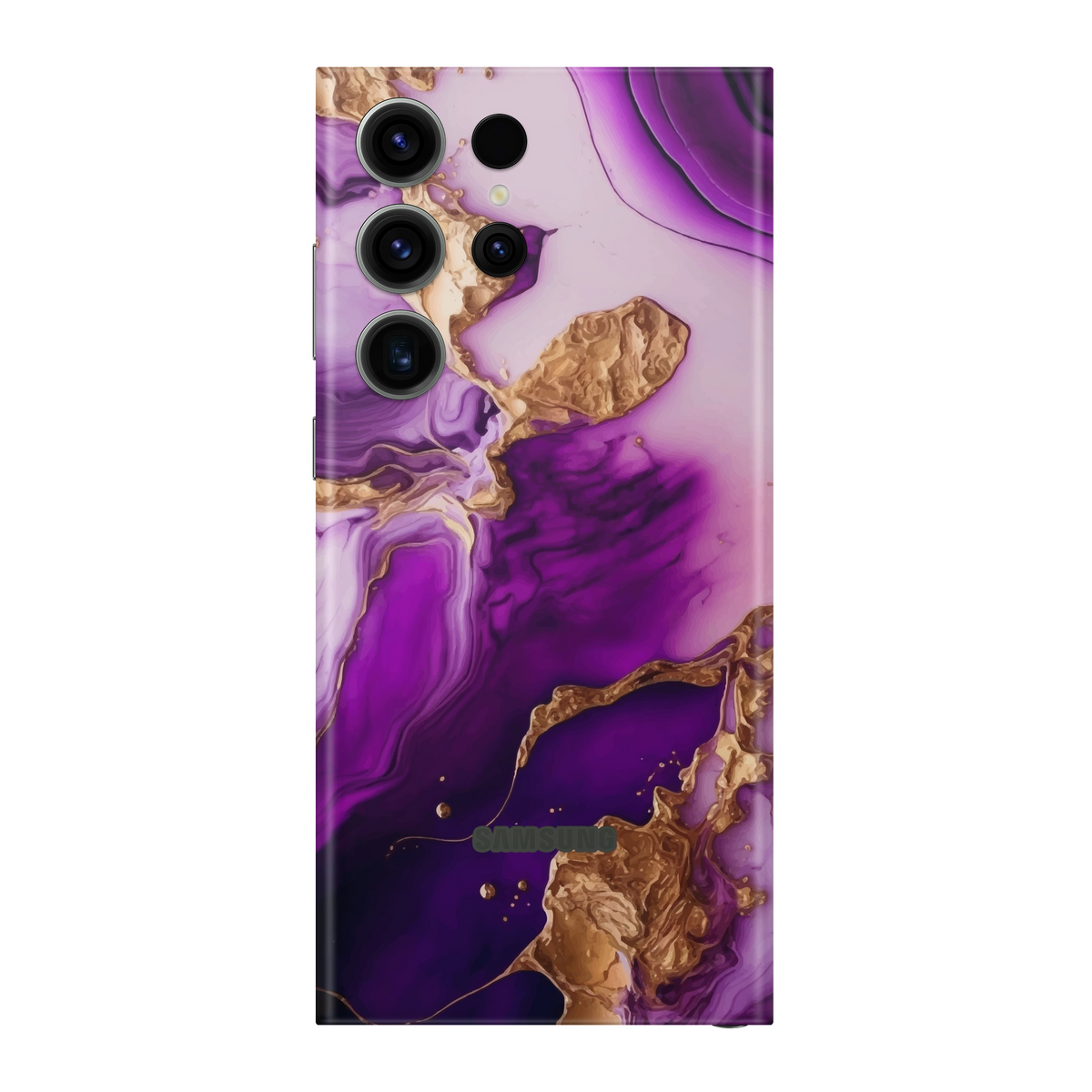 Folie de protectie pentru Samsung Galaxy S23 Ultra, eSkins Signature, Skin Amethyst Dream