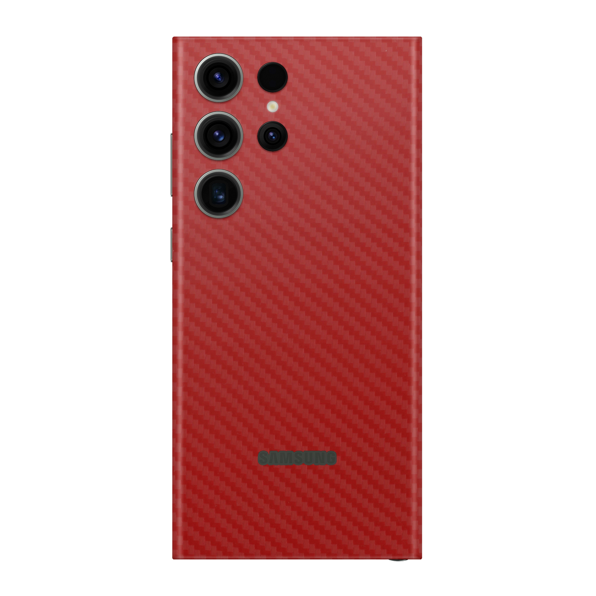 Skin Samsung Galaxy S23 Ultra, Carbon 3D Red