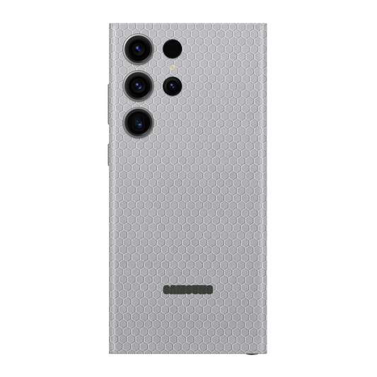 Skin Samsung Galaxy S23 Ultra, Honeycomb 3D Gray