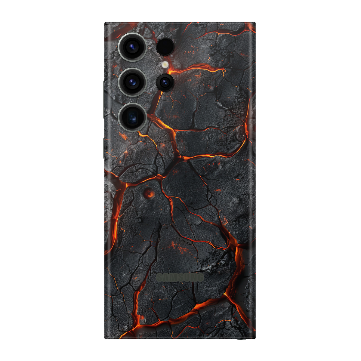 Folie de protectie pentru Samsung Galaxy S23 Ultra, eSkins Signature, Skin Inferno Crust