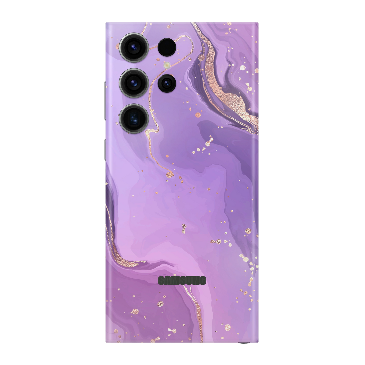 Folie de protectie pentru Samsung Galaxy S23 Ultra, eSkins Signature, Skin Lavender Swirl