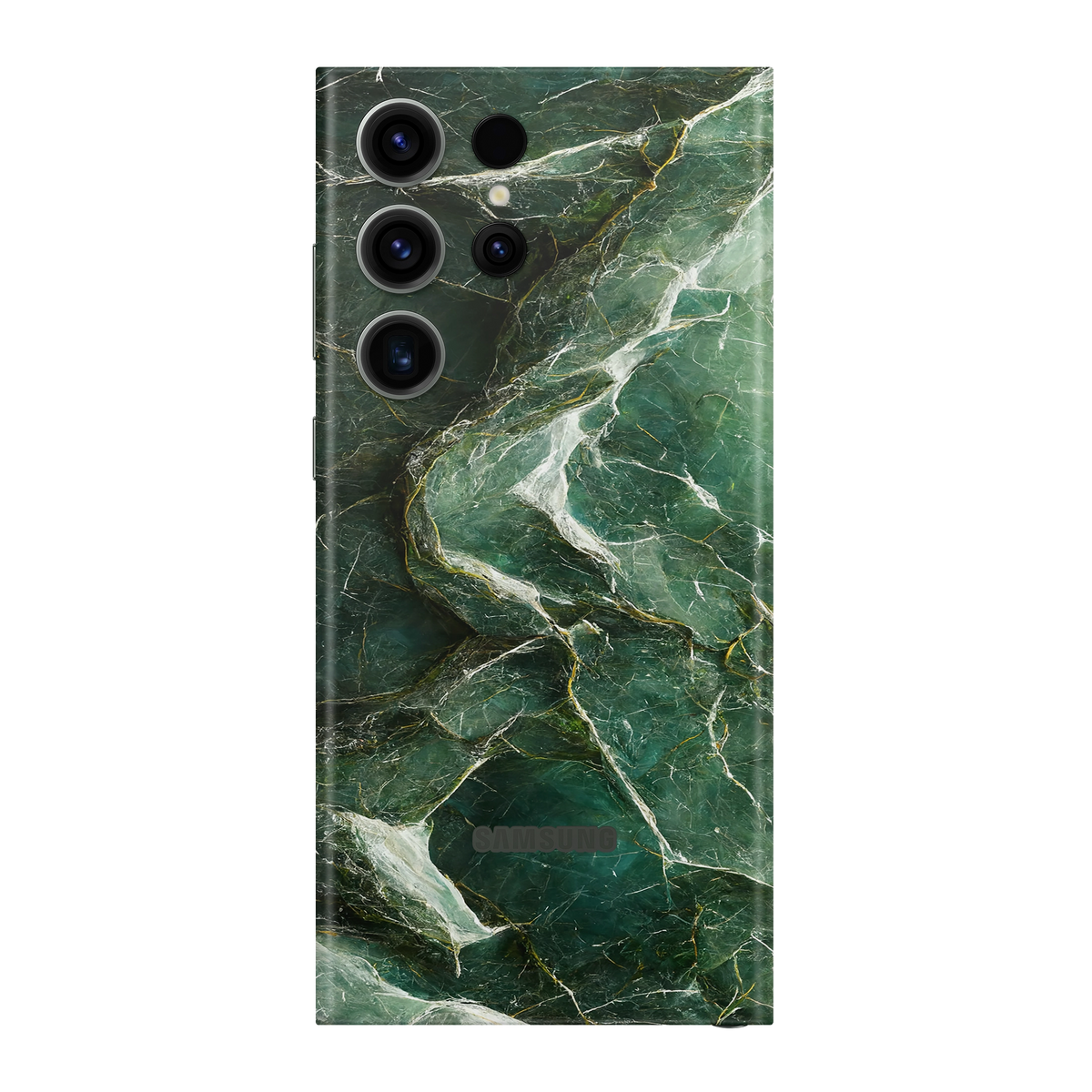 Folie de protectie pentru Samsung Galaxy S23 Ultra, eSkins Signature, Skin Mystic Emerald