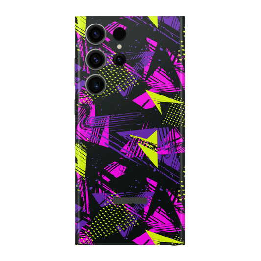 Folie de protectie pentru Samsung Galaxy S23 Ultra, eSkins Signature, Skin Urban Graffiti