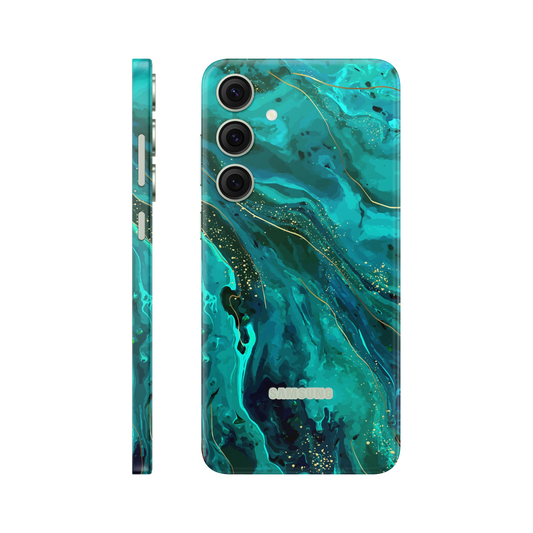 Folie de protectie pentru Samsung Galaxy S24, eSkins Signature, Skin Celestial Lagoon