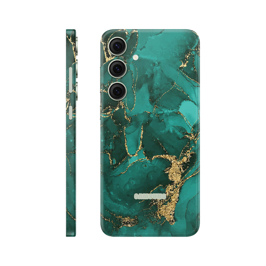 Folie de protectie pentru Samsung Galaxy S24, eSkins Signature, Skin Ethereal Green