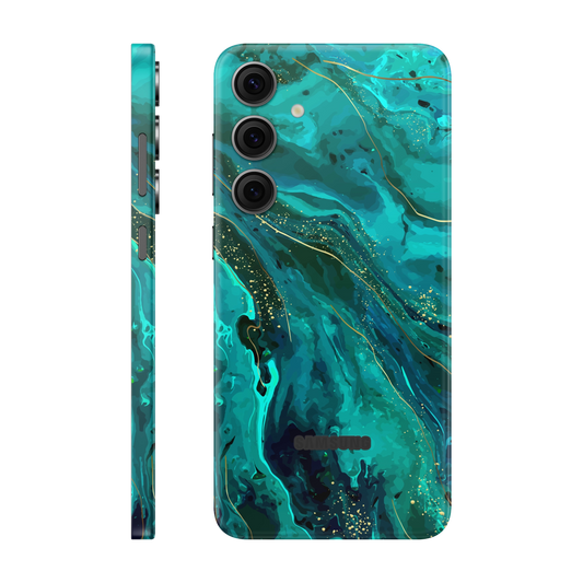 Folie de protectie pentru Samsung Galaxy S24 FE, eSkins Signature, Skin Celestial Lagoon