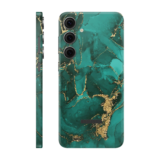 Folie de protectie pentru Samsung Galaxy S24 FE, eSkins Signature, Skin Ethereal Green