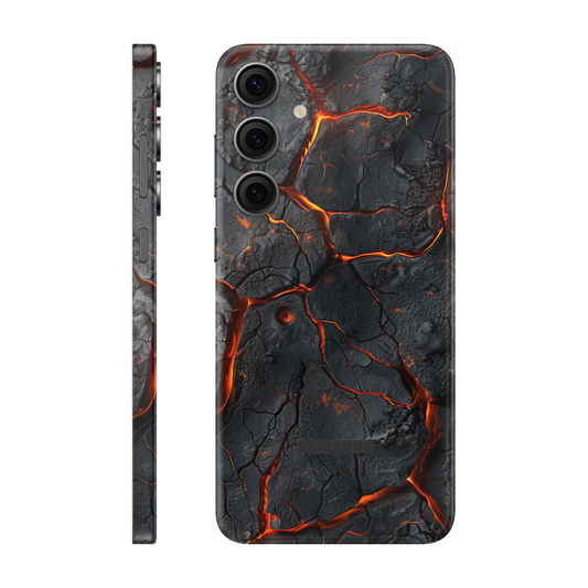 Folie de protectie pentru Samsung Galaxy S24 FE, eSkins Signature, Skin Inferno Crust