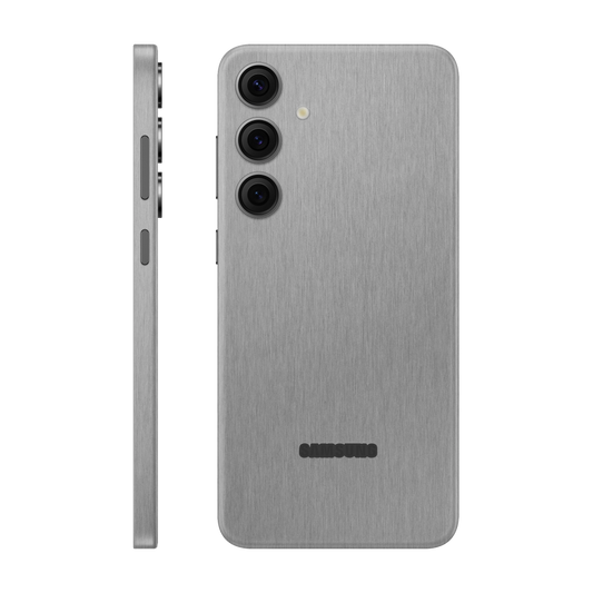 Folie de protectie pentru Samsung Galaxy S24 FE, eSkins Elegans, Skin Metalic Grafit