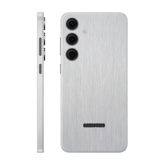Folie de protectie pentru Samsung Galaxy S24 FE, eSkins Elegans, Skin Metalic Gri