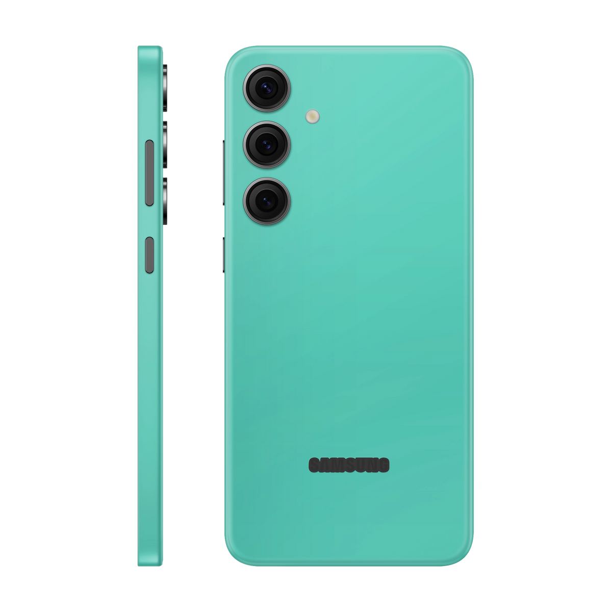 Folie de protectie pentru Samsung Galaxy S24 FE, eSkins Unique, Skin Mat Verde Menta