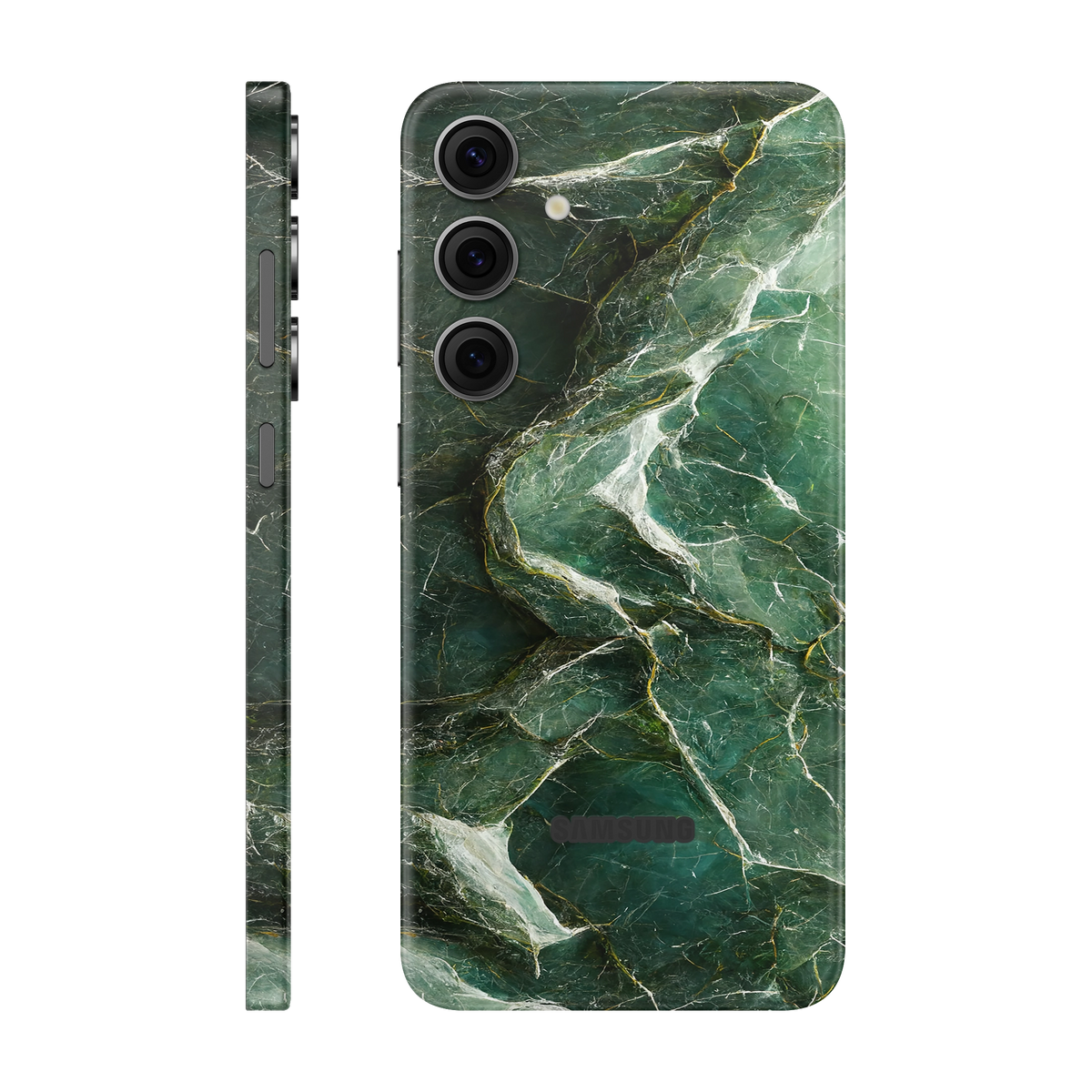 Folie de protectie pentru Samsung Galaxy S24 FE, eSkins Signature, Skin Mystic Emerald