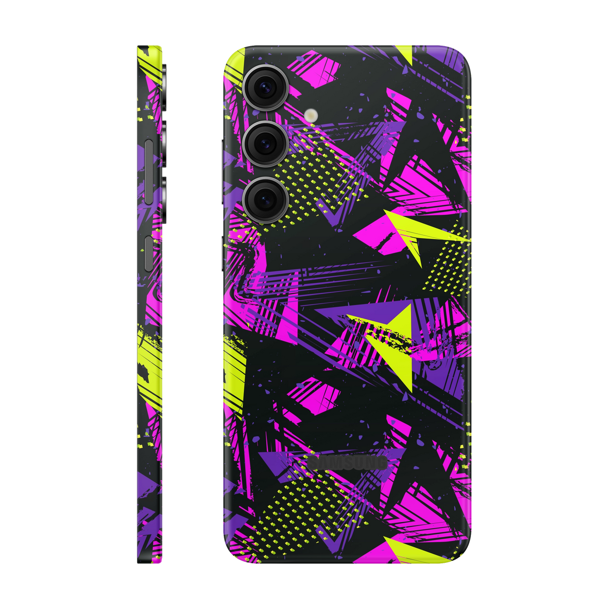 Folie de protectie pentru Samsung Galaxy S24 FE, eSkins Signature, Skin Urban Graffiti