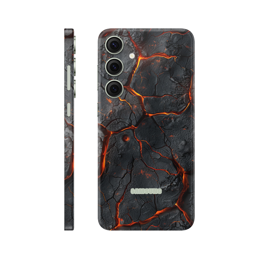 Folie de protectie pentru Samsung Galaxy S24, eSkins Signature, Skin Inferno Crust