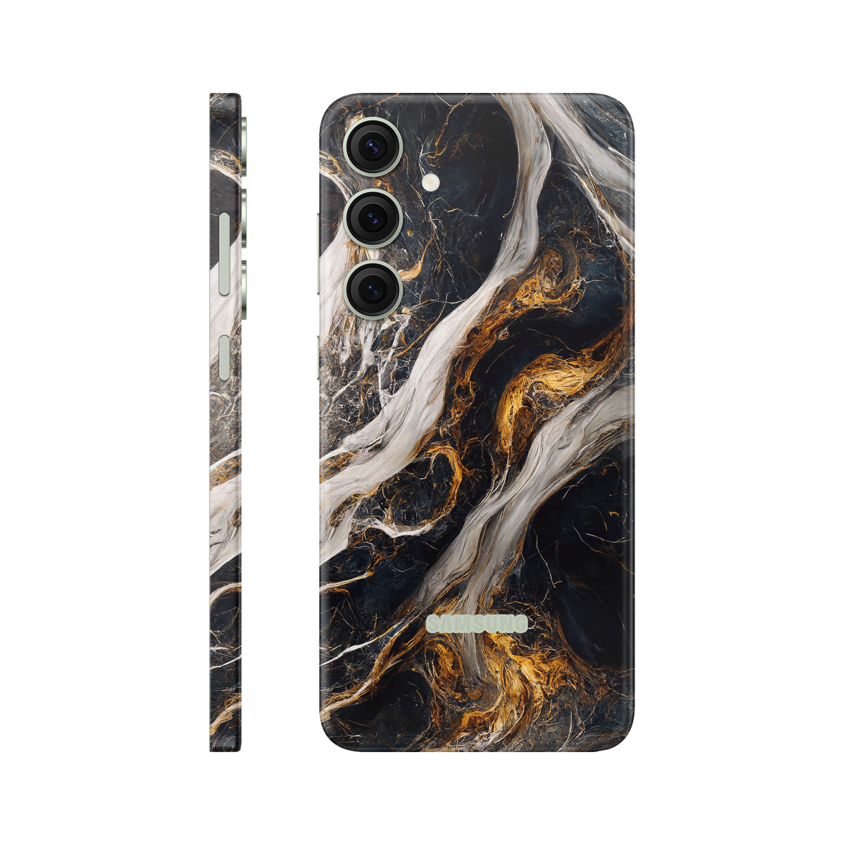 Folie de protectie pentru Samsung Galaxy S24, eSkins Signature, Skin Luxe Nebula
