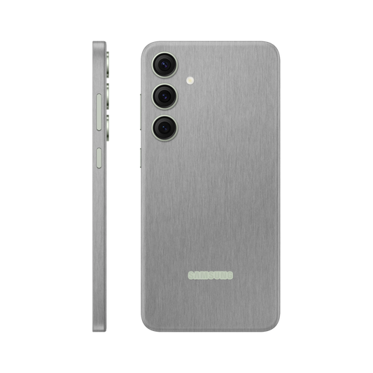 Folie de protectie pentru Samsung Galaxy S24, eSkins Elegans, Skin Metalic Grafit