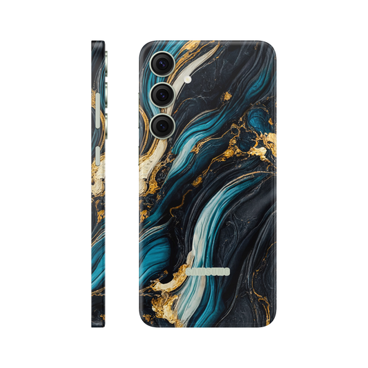 Folie de protectie pentru Samsung Galaxy S24, eSkins Signature, Skin Mystic Ocean