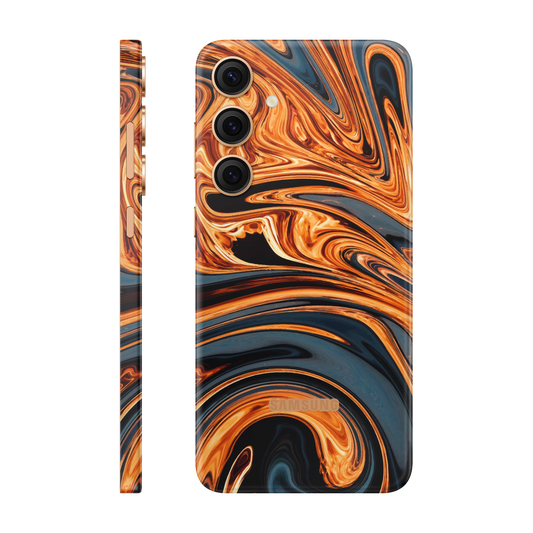 Folie de protectie pentru Samsung Galaxy S24 Plus, eSkins Signature, Skin Amber Blaze