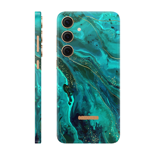 Folie de protectie pentru Samsung Galaxy S24 Plus, eSkins Signature, Skin Celestial Lagoon