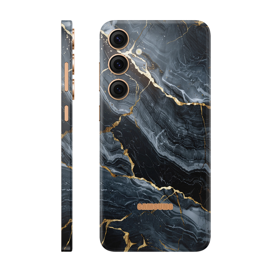 Folie de protectie pentru Samsung Galaxy S24 Plus, eSkins Signature, Skin Gilded Abyss