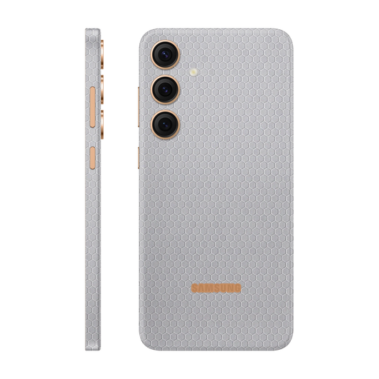 Folie de protectie pentru Samsung Galaxy S24 Plus, eSkins Elegans, Skin Honeycomb Gri