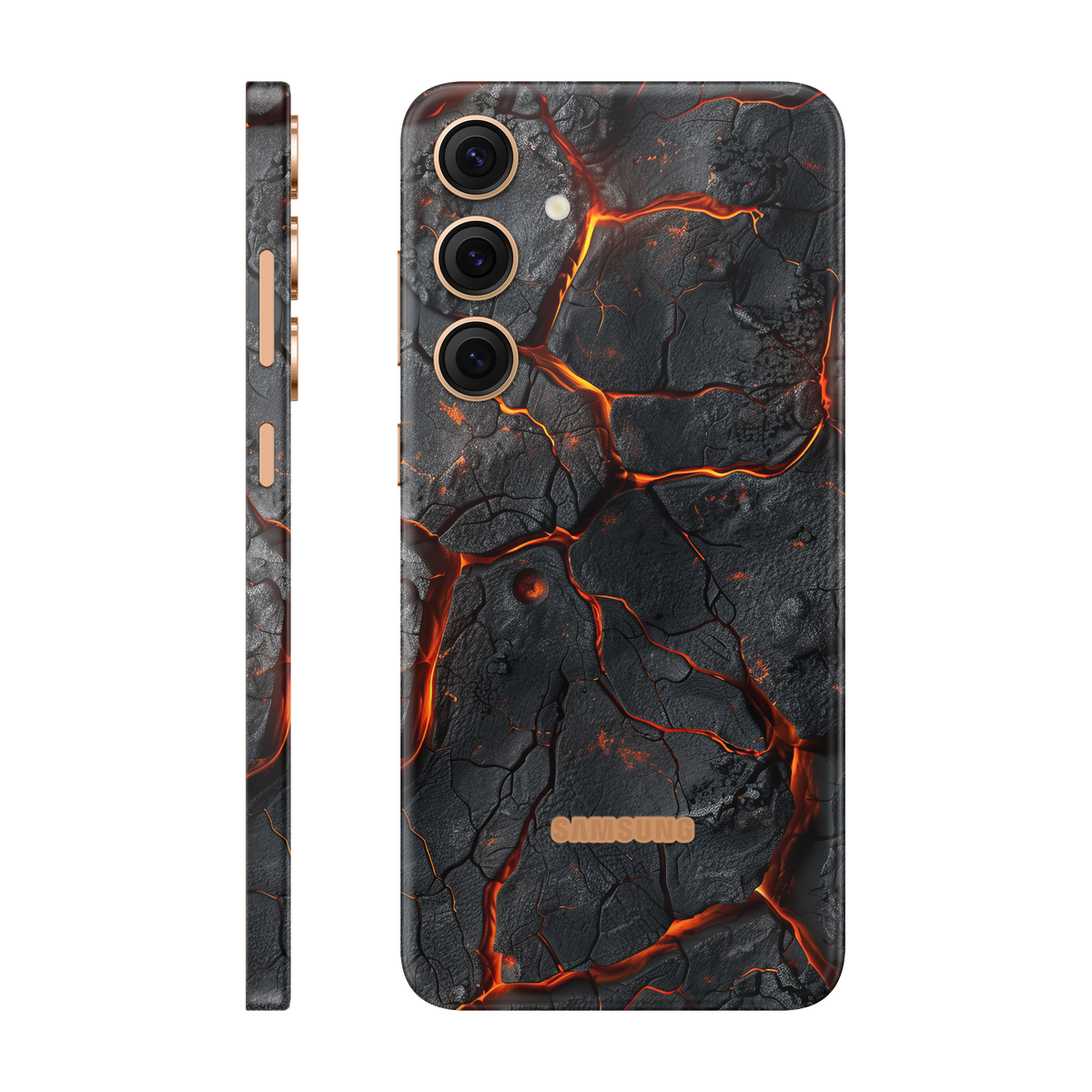 Folie de protectie pentru Samsung Galaxy S24 Plus, eSkins Signature, Skin Inferno Crust