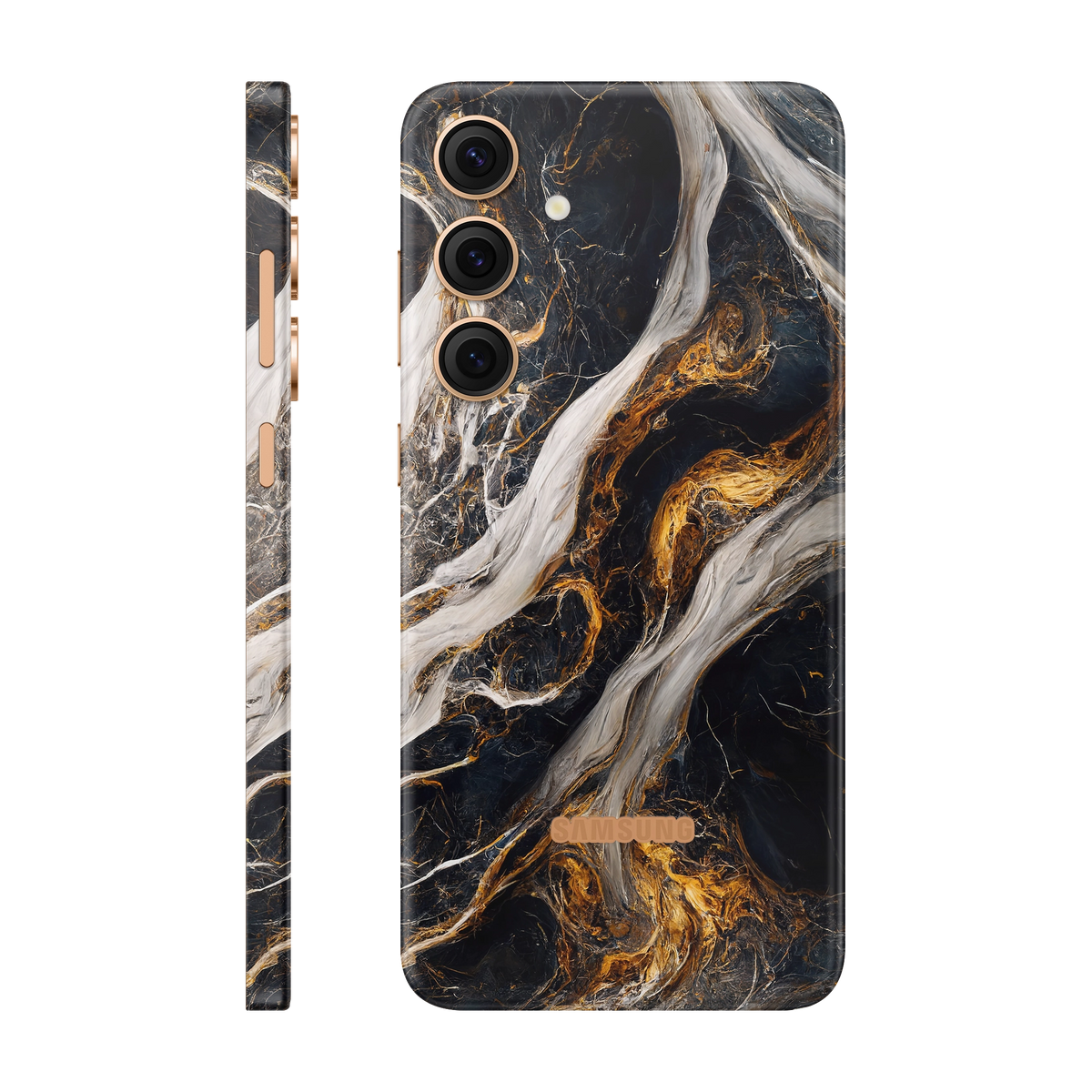Folie de protectie pentru Samsung Galaxy S24 Plus, eSkins Signature, Skin Luxe Nebula