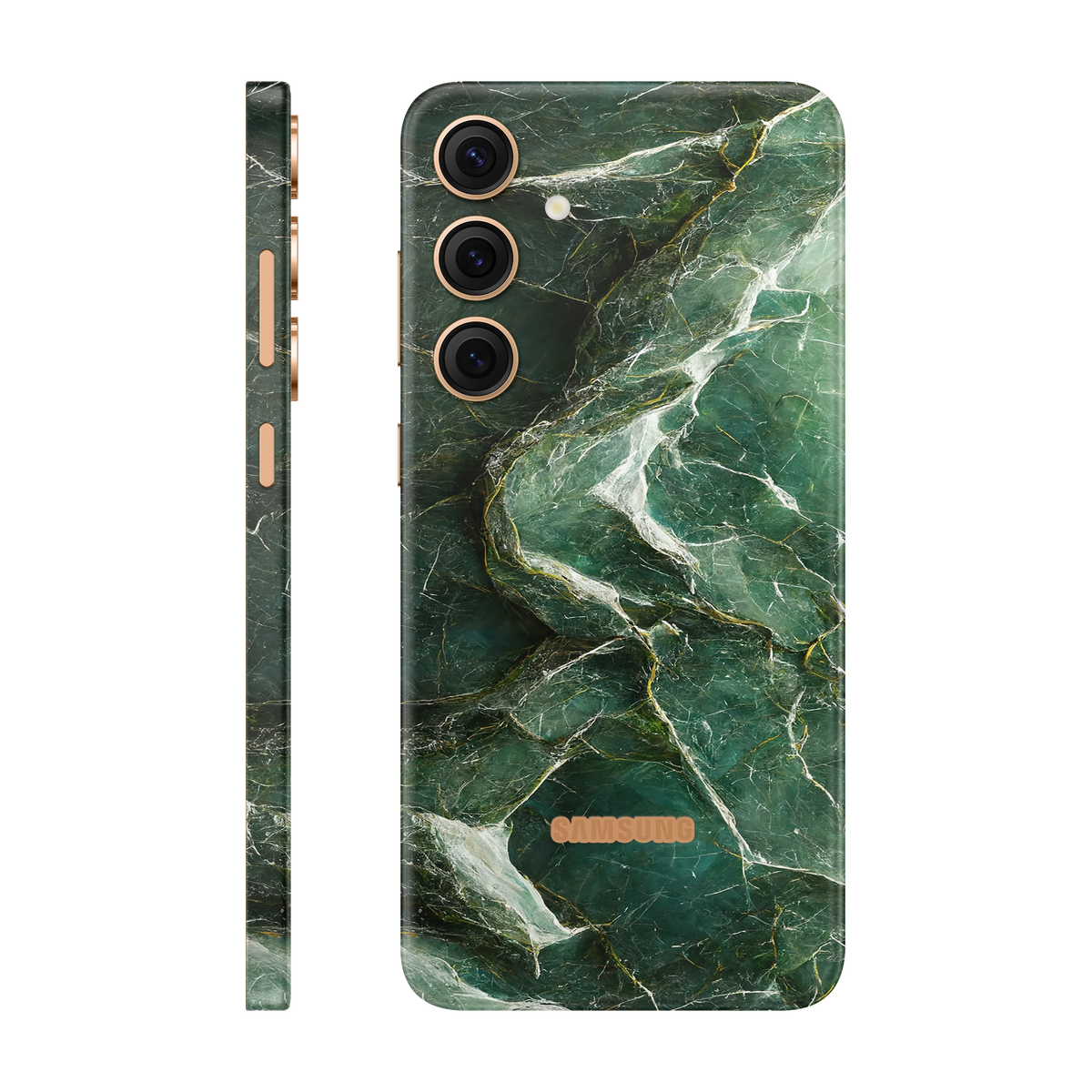 Folie de protectie pentru Samsung Galaxy S24 Plus, eSkins Signature, Skin Mystic Emerald