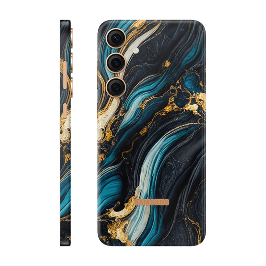 Folie de protectie pentru Samsung Galaxy S24 Plus, eSkins Signature, Skin Mystic Ocean