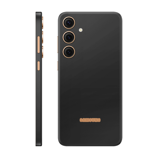 Folie de protectie pentru Samsung Galaxy S24 Plus, eSkins Unique, Skin Mat Negru
