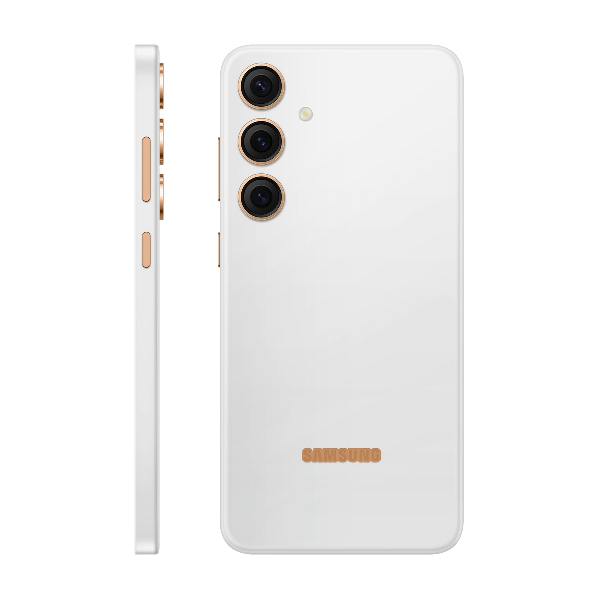 Folie de protectie pentru Samsung Galaxy S24 Plus, eSkins Unique, Skin Mat Alb