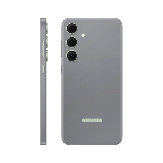 Folie de protectie pentru Samsung Galaxy S24, eSkins Unique, Skin Mat Gri