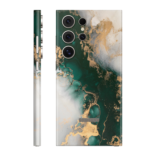Folie de protectie pentru Samsung Galaxy S24 Ultra, eSkins Signature, Skin Forest Mist