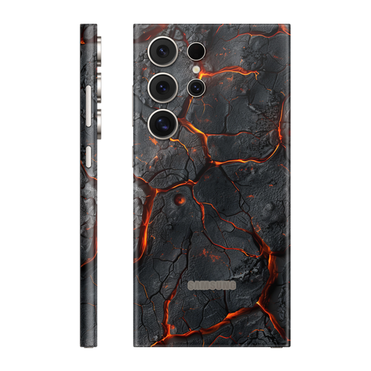 Folie de protectie pentru Samsung Galaxy S24 Ultra, eSkins Signature, Skin Inferno Crust