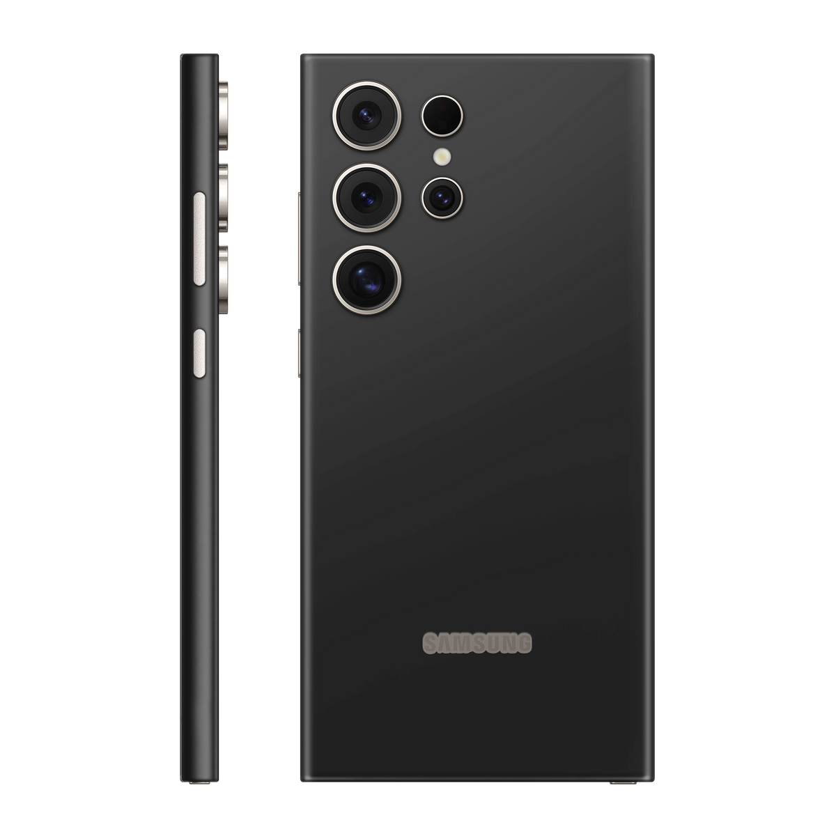 Folie de protectie pentru Samsung Galaxy S24 Ultra, eSkins Unique, Skin Mat Negru