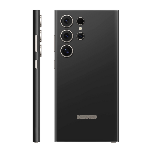 Folie de protectie pentru Samsung Galaxy S24 Ultra, eSkins Unique, Skin Mat Negru