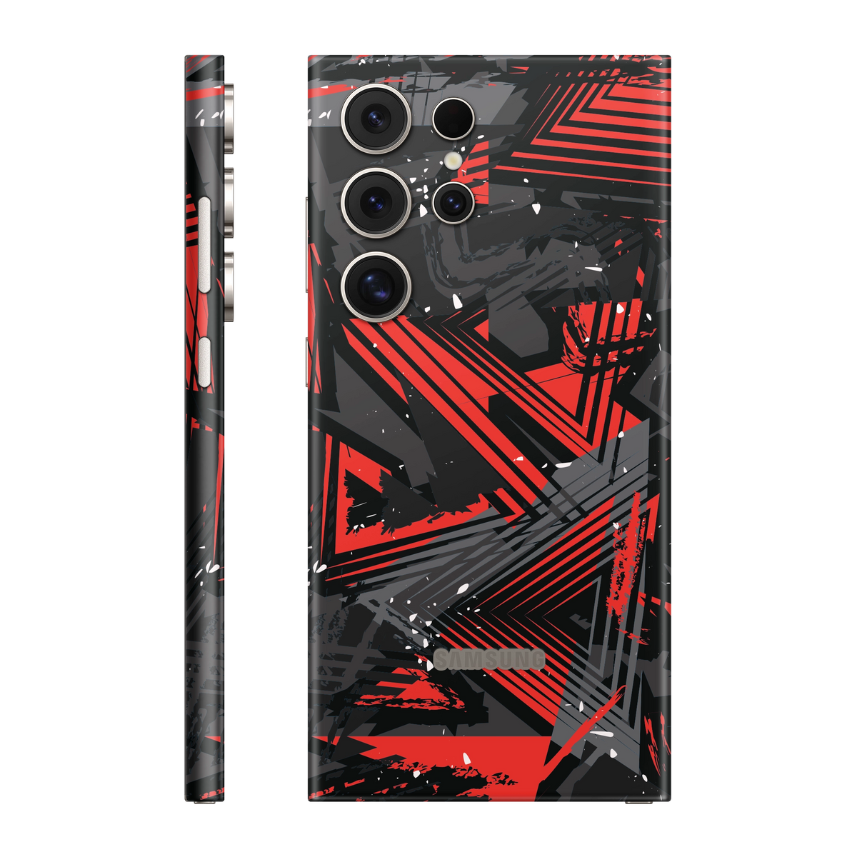 Folie de protectie pentru Samsung Galaxy S24 Ultra, eSkins Signature, Skin Urban Assault