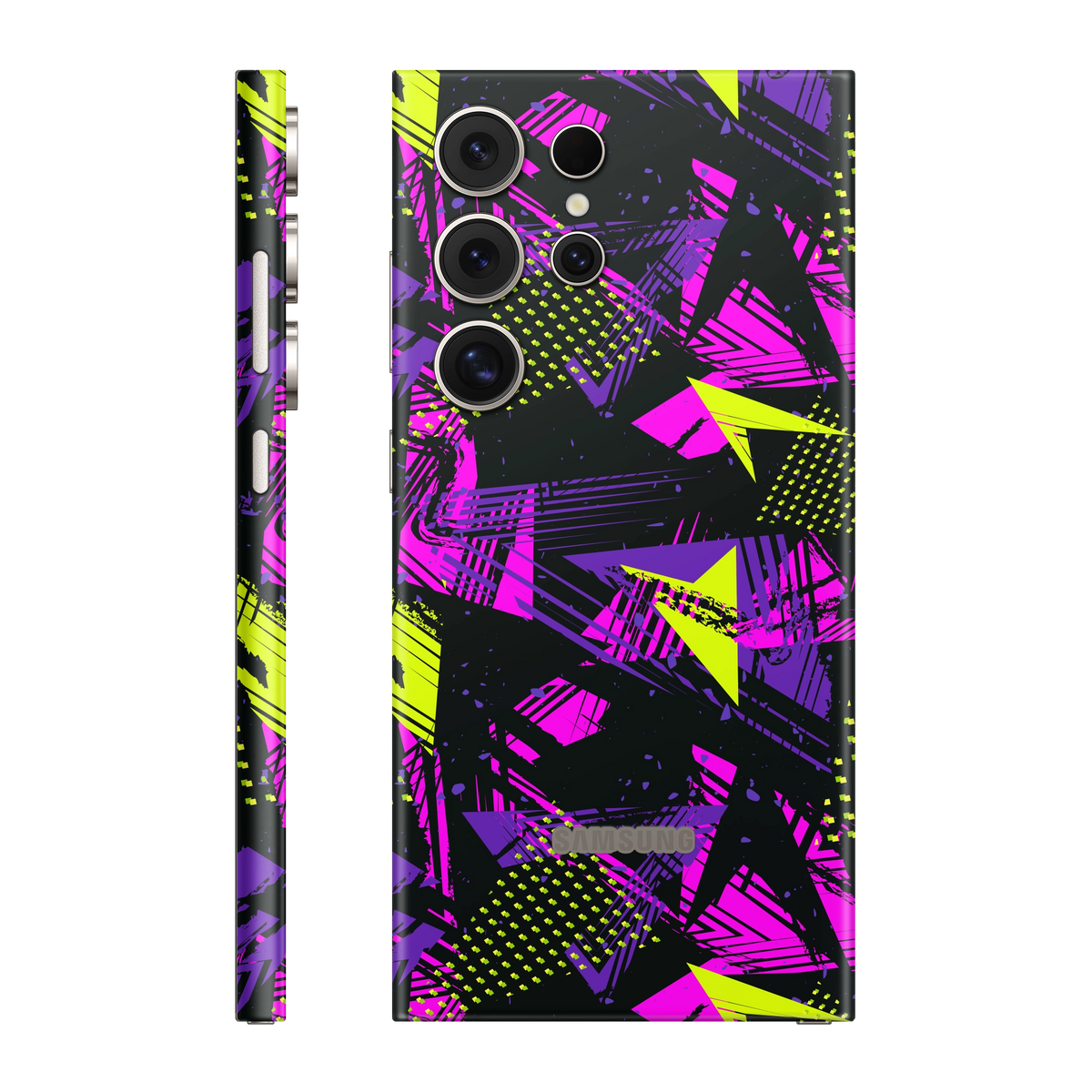 Folie de protectie pentru Samsung Galaxy S24 Ultra, eSkins Signature, Skin Urban Graffiti