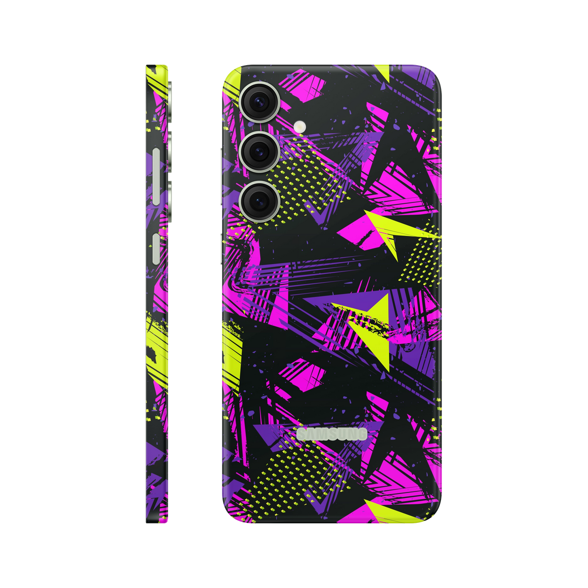 Folie de protectie pentru Samsung Galaxy S24, eSkins Signature, Skin Urban Graffiti